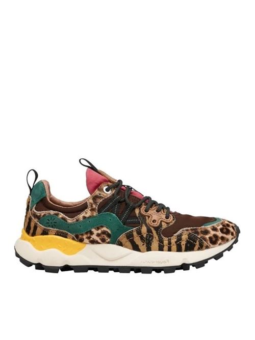 yamano 3 woman suede/nylon FLOWER MOUNTAIN | 001-2017818-04].MULTICOLOR